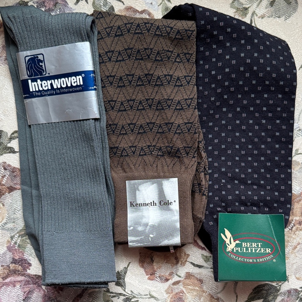 Assorted men’s dress socks